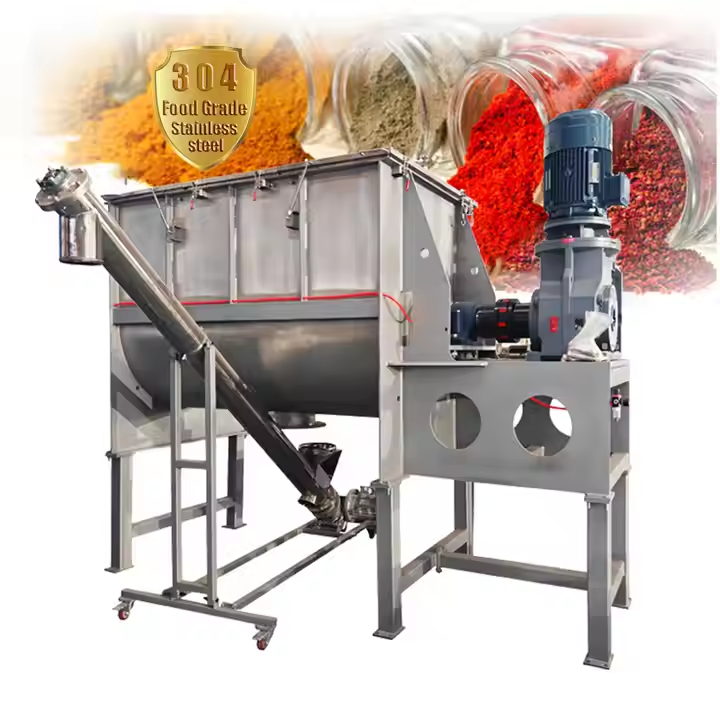 Spices ribbon mixer