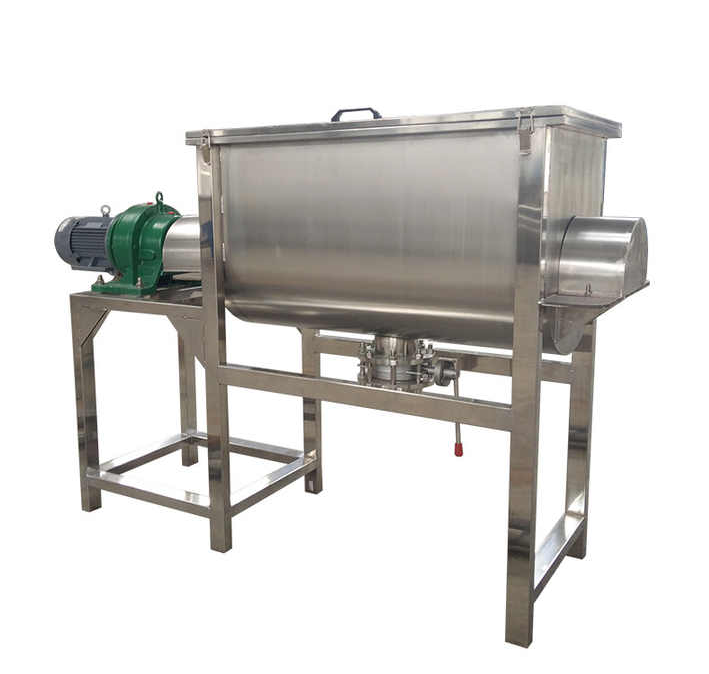 Stainless Steel Powder Ribbon Mixer For Food Additives Blending