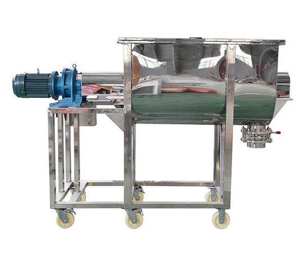 Industrial Powder Ribbon Mixer For Chemical Raw Materials Mixing