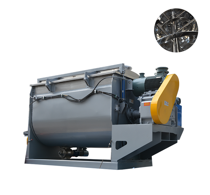 Heavy-Duty Ribbon Blender For Ceramic Powder And Glaze Mixing