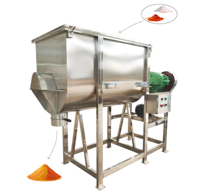 Job's Tears Flour Stainless Steel Ribbon Mixer