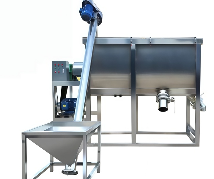 Poultry feed stirring mixer