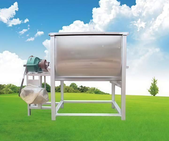 What is the advantage of powder ribbon mixer? 