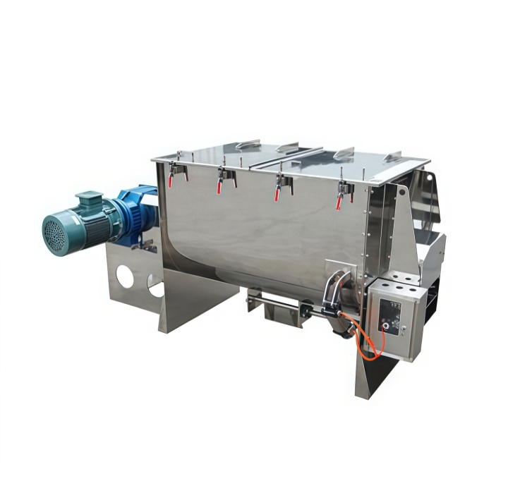 Vitamins and minerals for horizontal stirring mixer