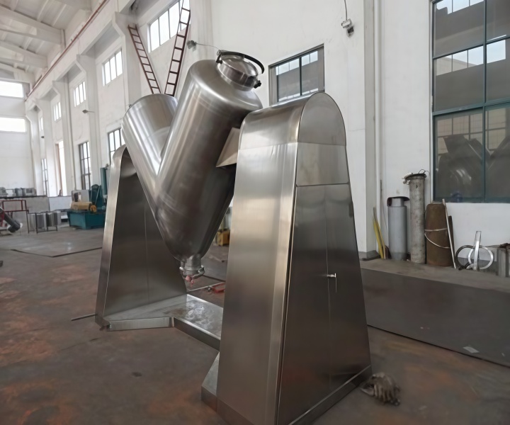 What is a small mixer machine used for?