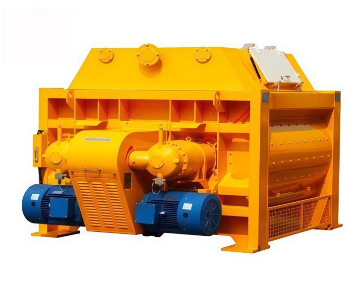What is horizontal concrete mixer?