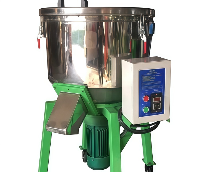 What is the purpose of a feed dry and wet mixer?