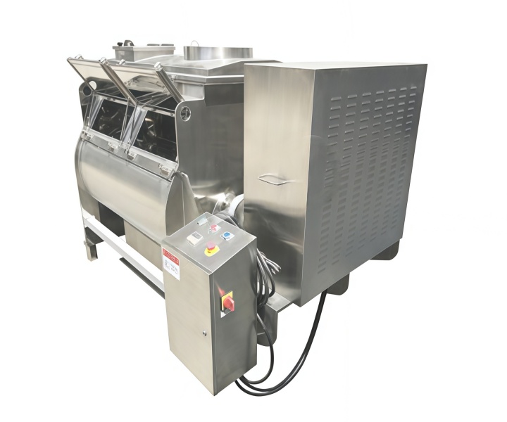 Powder for twin shaft paddle mixer