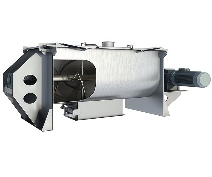 What is the difference between a spiral mixer and a horizontal mixer?