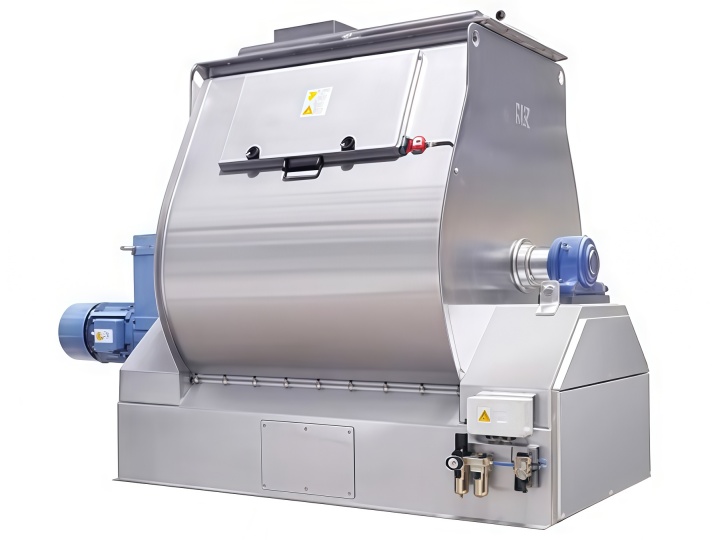 What are the advantages of gravityless twin shaft paddle mixer? 
