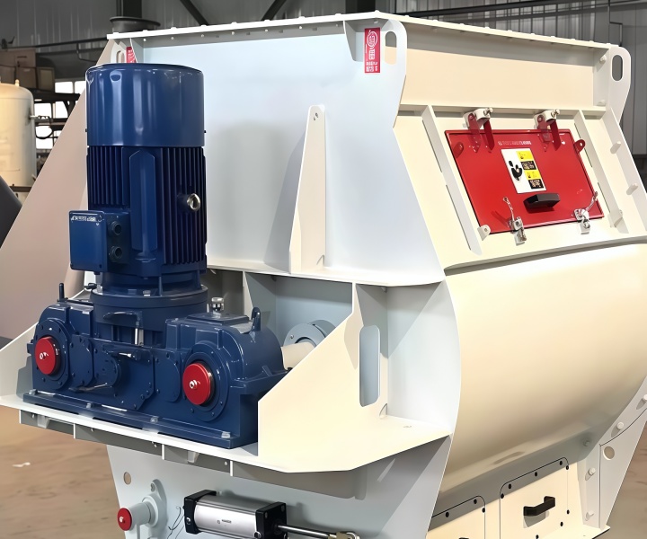 What is twin shaft paddle mixer?