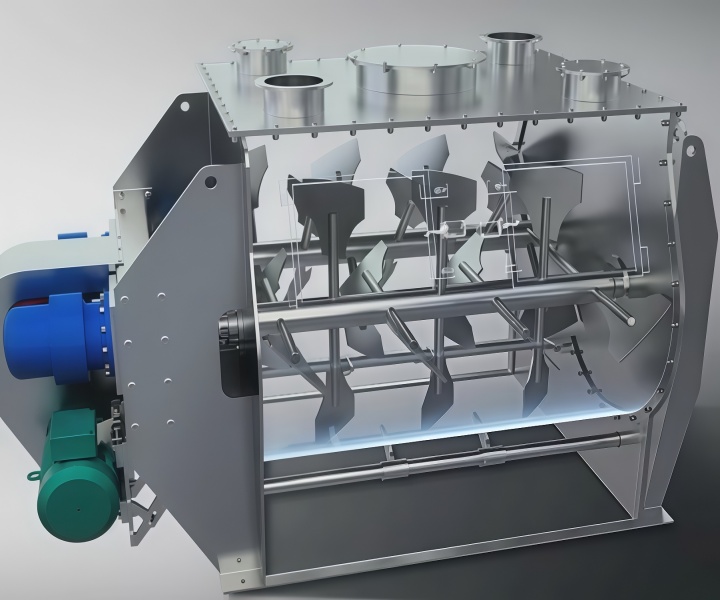 Loose feed mixers stainless steel