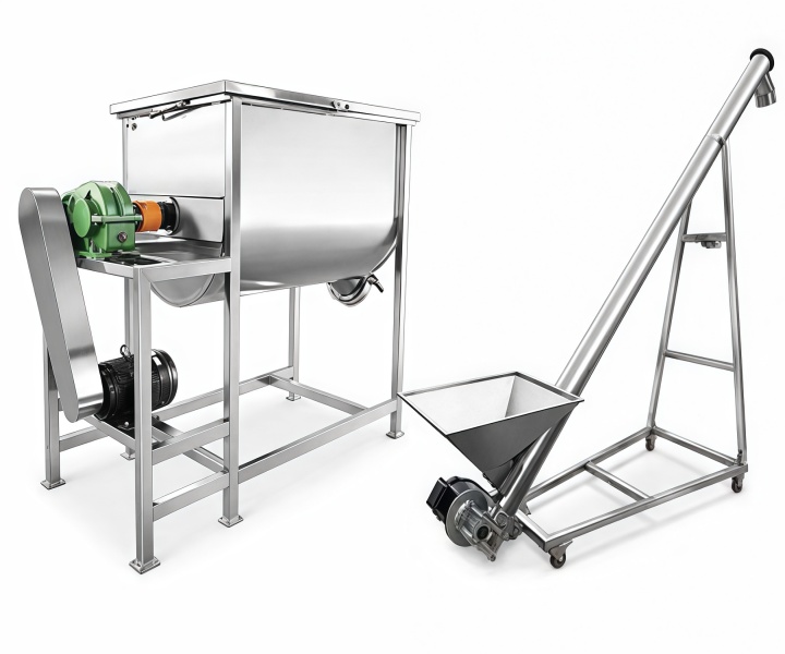 What is horizontal ribbon mixer?
