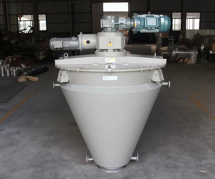 What is the screw mixer used for?