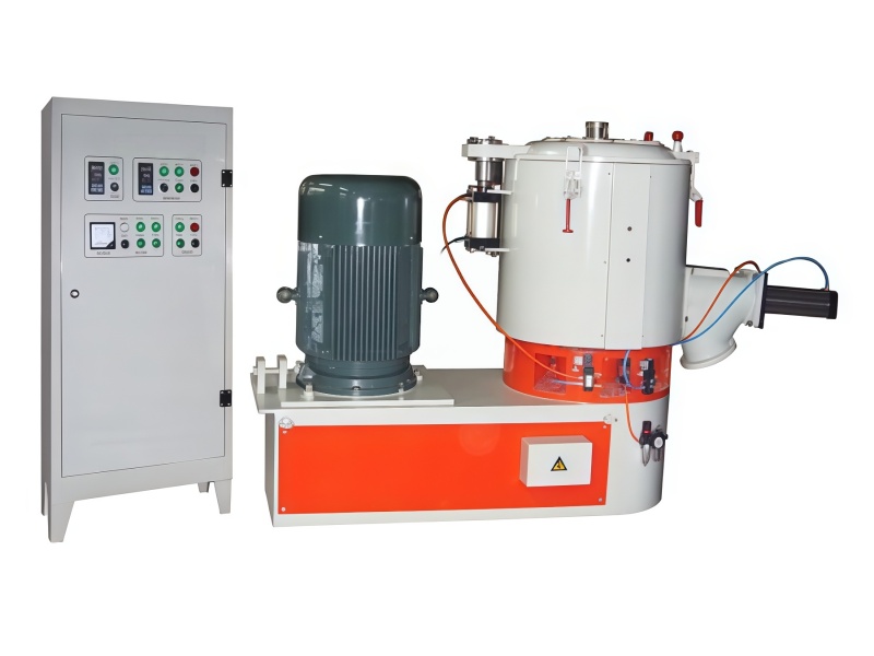 What is a plastic high speed mixer used for?