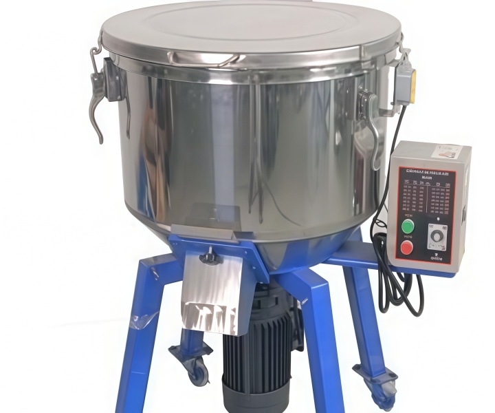 Rubber granules for plastic granules mixer