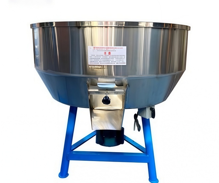 Wheat bran for stainless steel feed mixer
