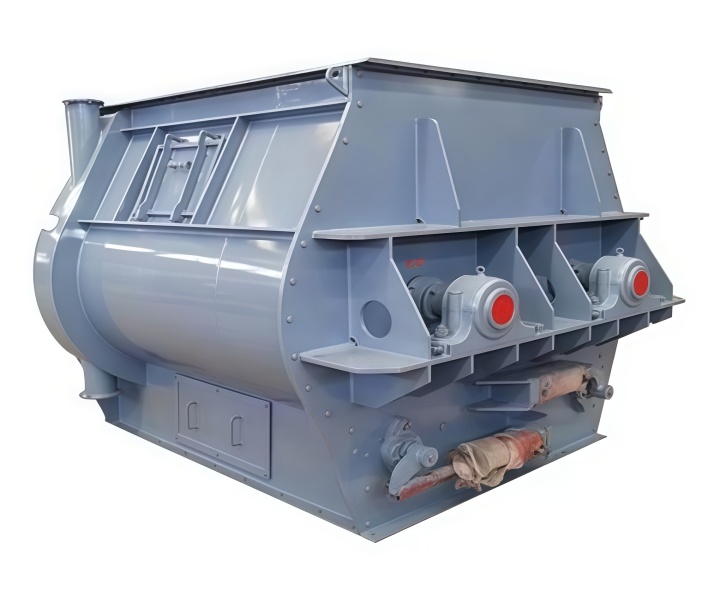 Features of horizontal dry powder mixer
