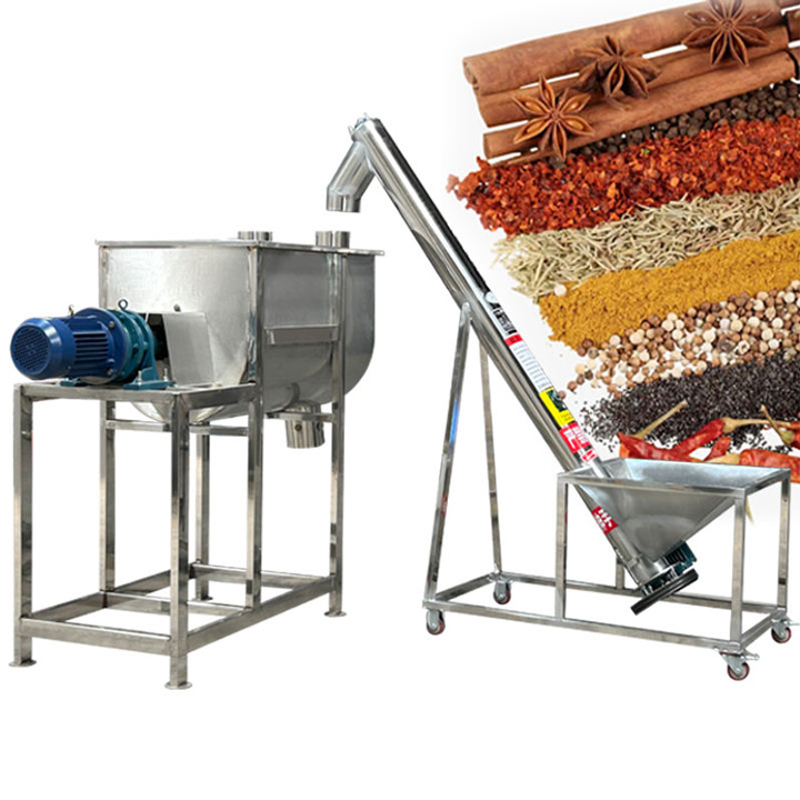 Vertical Powder Ribbon Mixer for Solids and Powders 