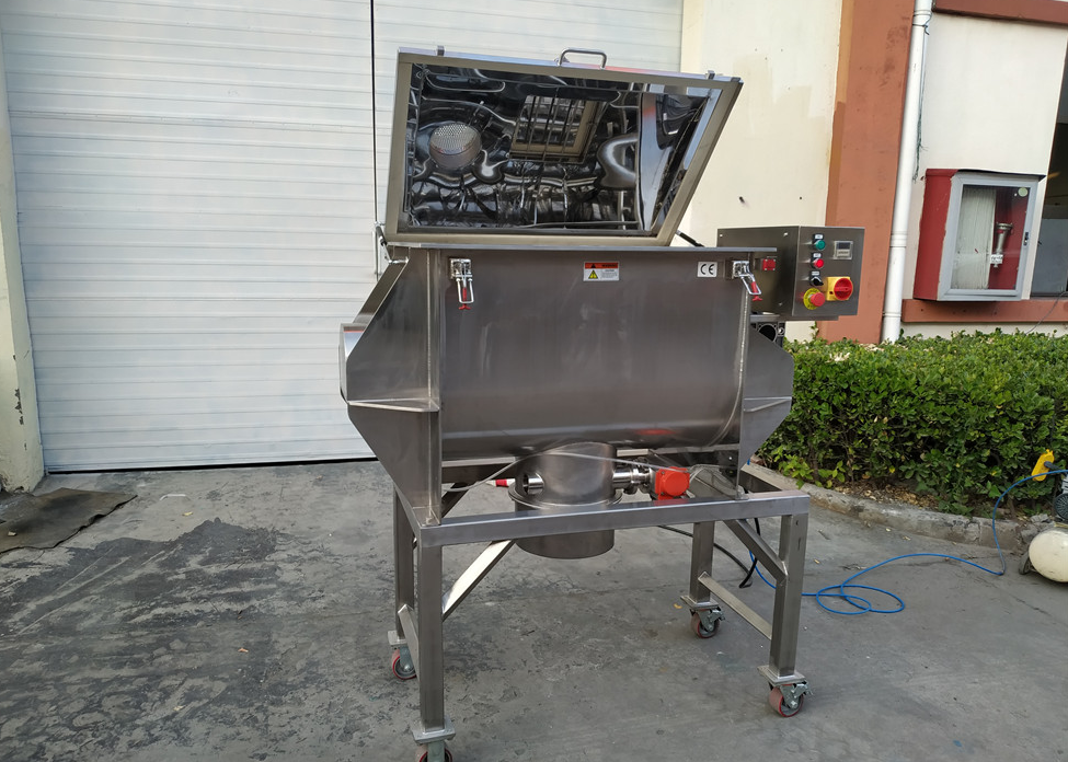 Food grade ribbon mixer