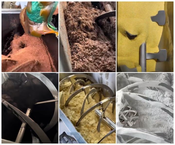 Vertical Powder Ribbon Mixer for Solids and Powders