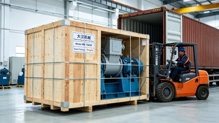 Factory acceptance test FAT for Chemical Pigment Dedicated Mixer - quality control inspection before shipment