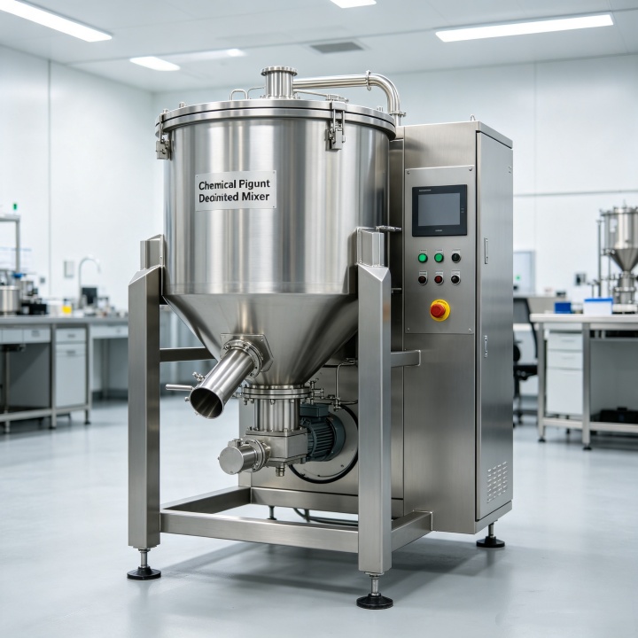 Chemical Pigment Dedicated Mixer for homogeneous color dispersion in paints and inks