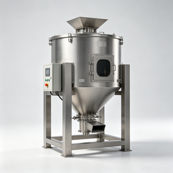 Stainless steel amino acid premix feed mixer for feed mill production
