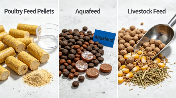 poultry aquaculture and livestock feed products mixed by yeast powder feed mixer
